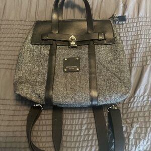 Henri Bendel Gray and Black convertible bag and backpack